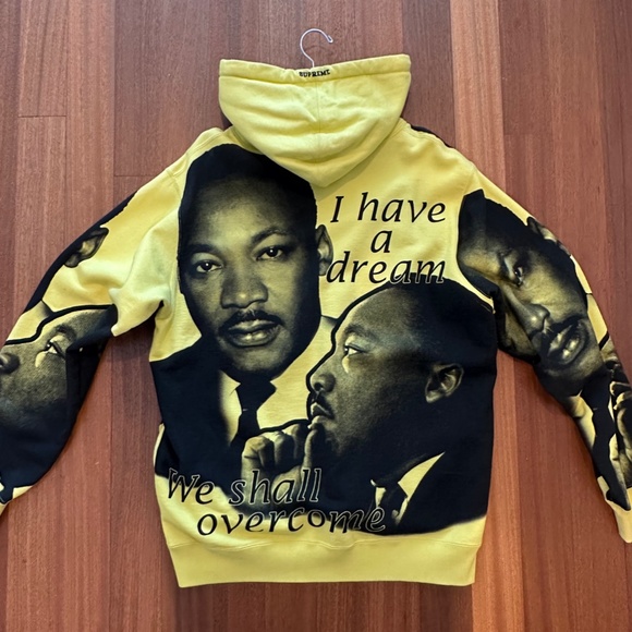 Supreme MLK Yellow Hoodie - Picture 2 of 5